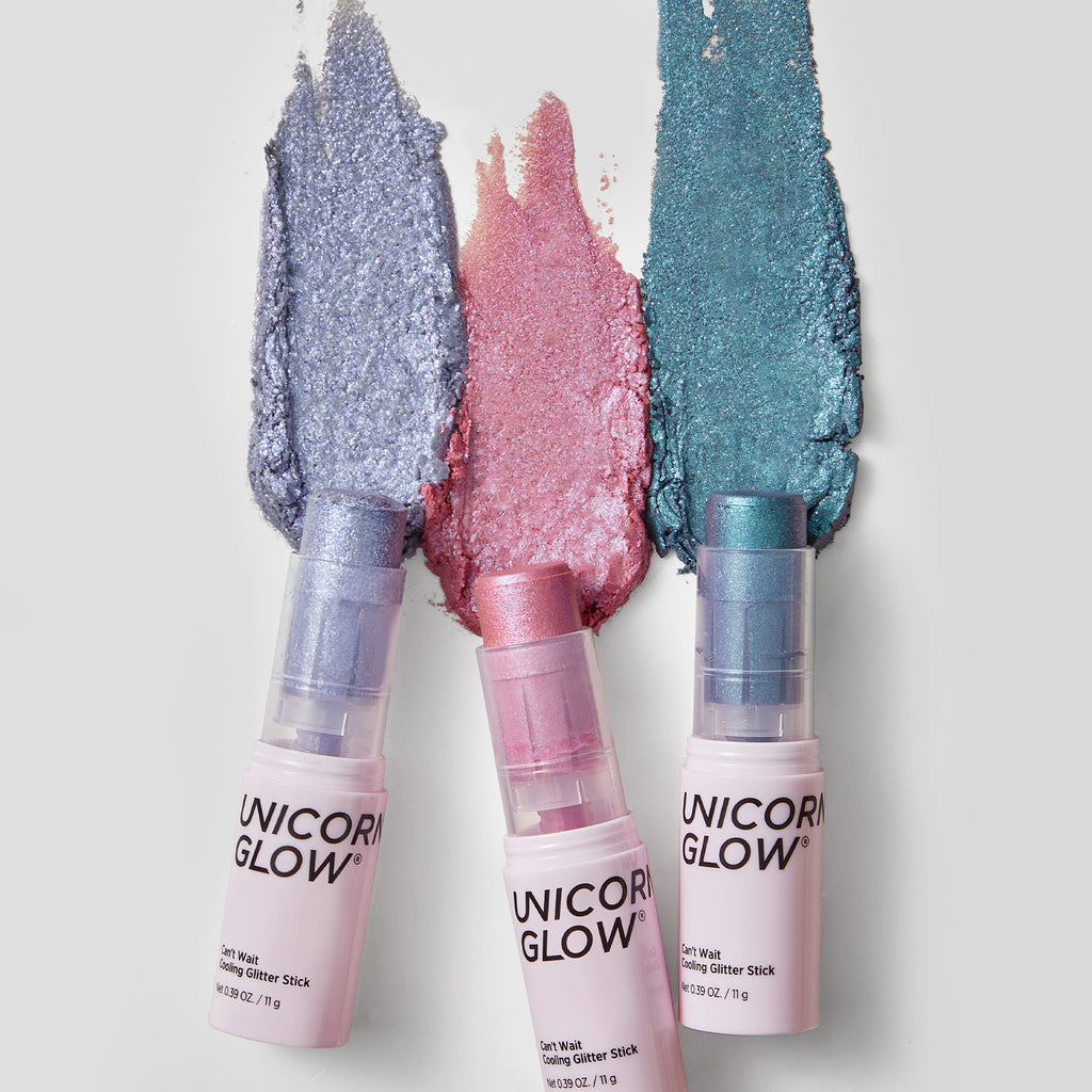Unicorn Glow Can’t Wait Cooling Glitter Stick (for Face & Body)