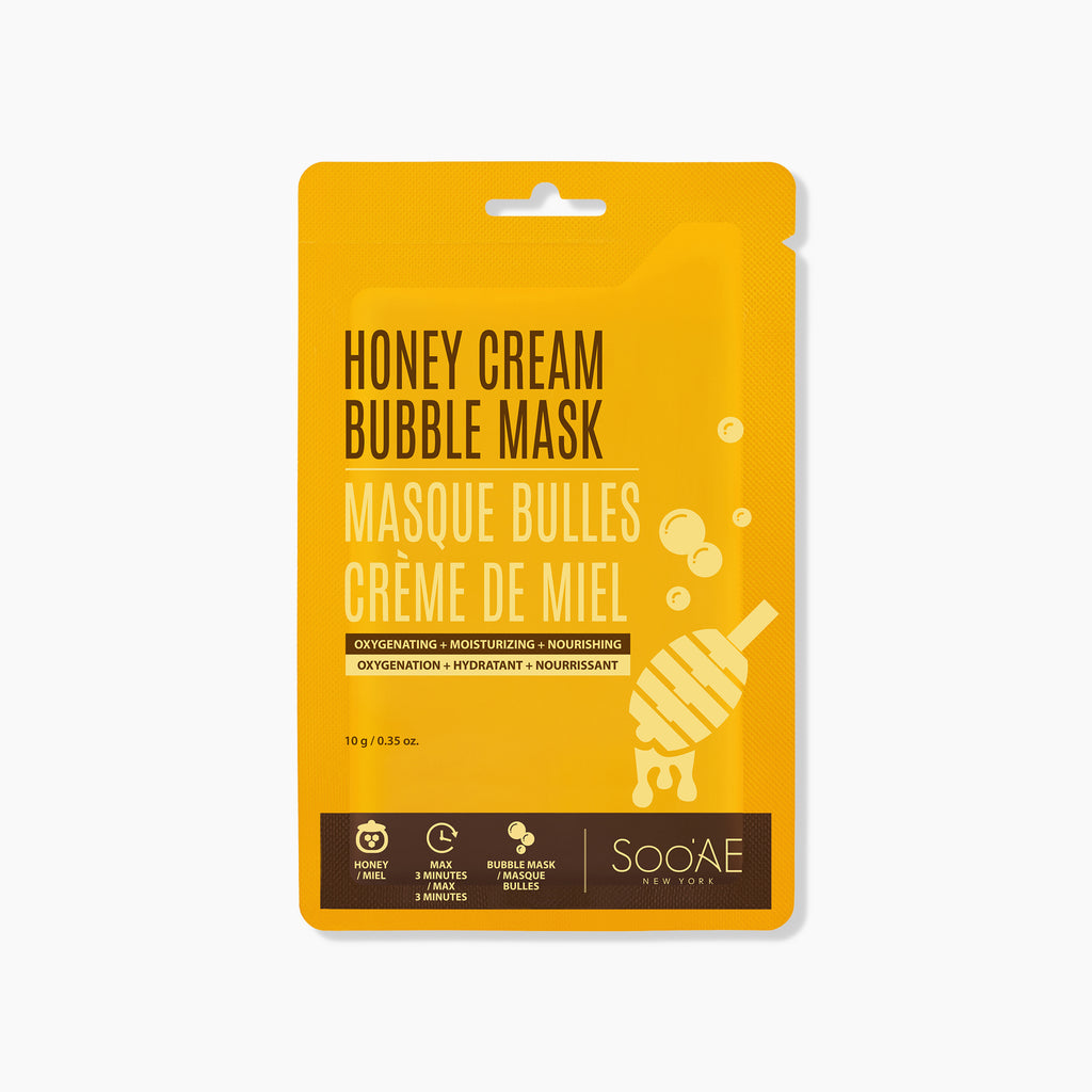 Soo'AE Honey Cream Bubble Mask