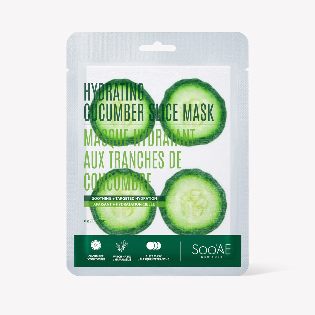 Soo'AE Hydrating Cucumber Slice Mask