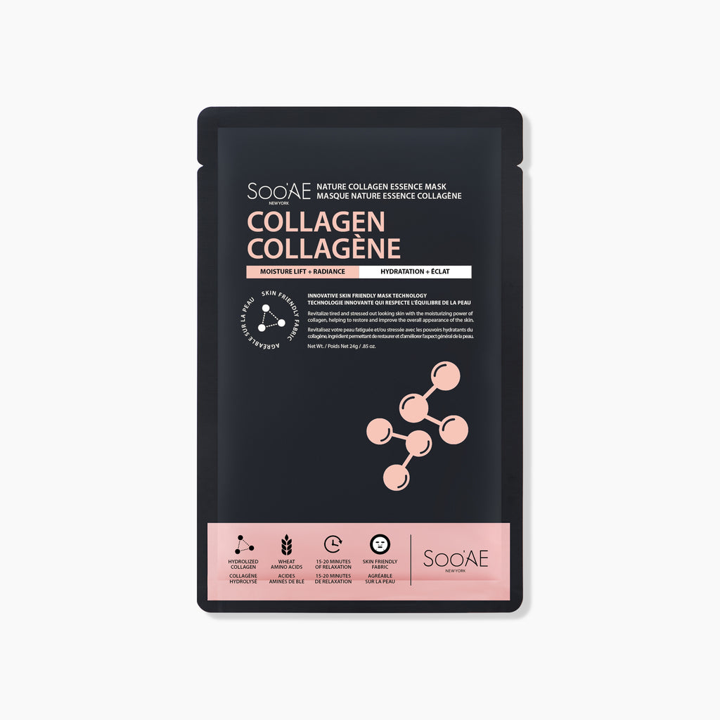 Soo'AE Nature Collagen Essence Mask - Collagen