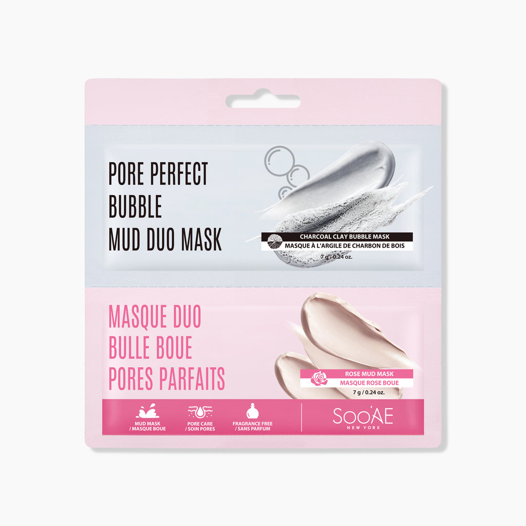 Soo'AE Pore Perfect Bubble Mud Duo Mask