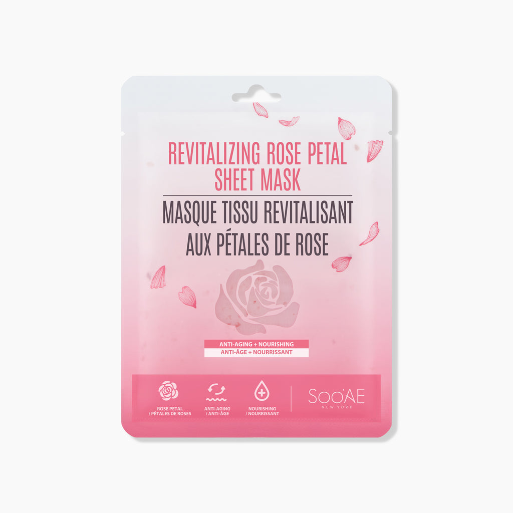Soo'AE Revitalizing Rose Petal Sheet Mask