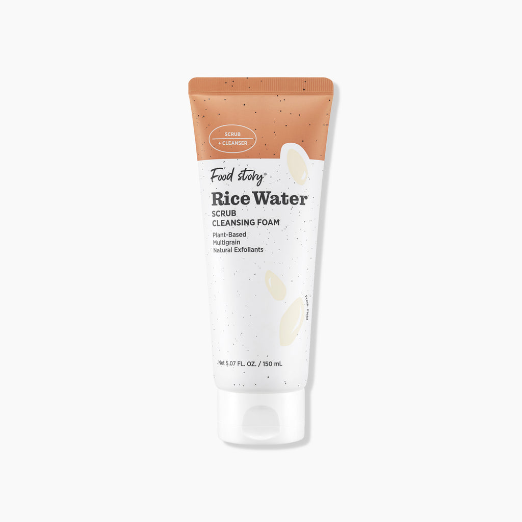 Rice Water Scrub Cleansing Foam