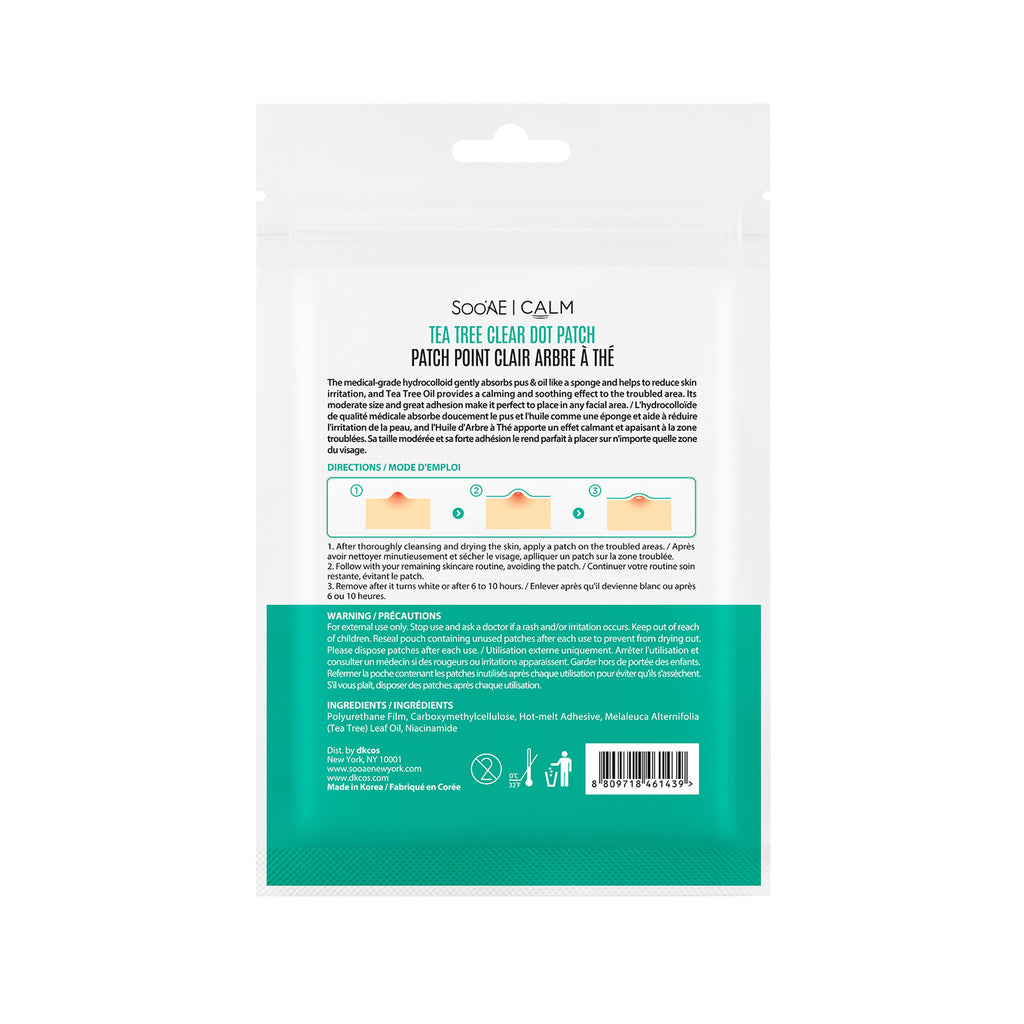 Soo'AE Tea Tree Clear Dot Patch