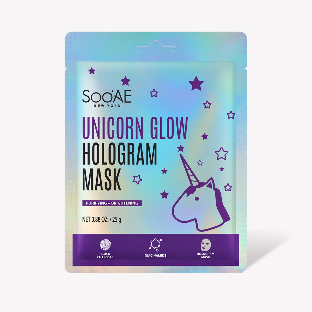 Unicorn Glow Hologram Mask