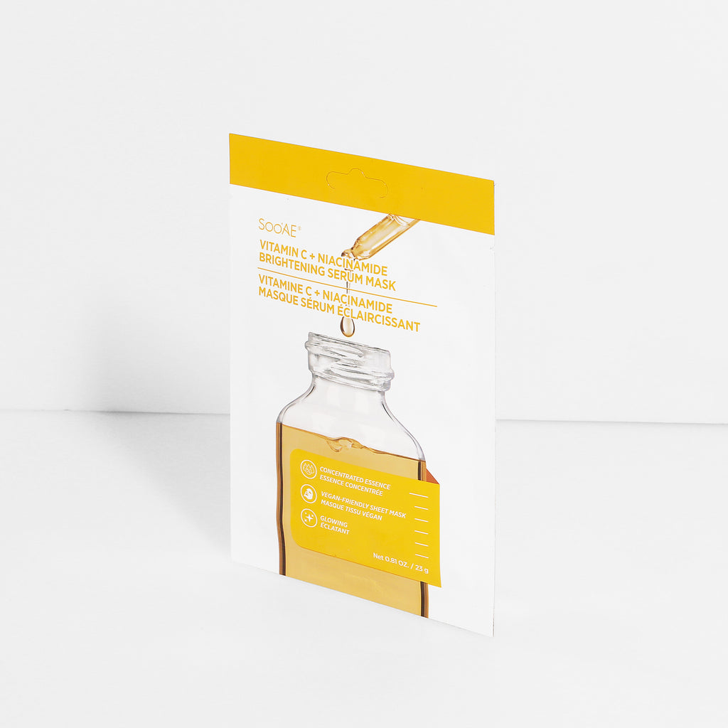 Soo'AE Vitamin C + Niacinamide Brightening Serum Mask