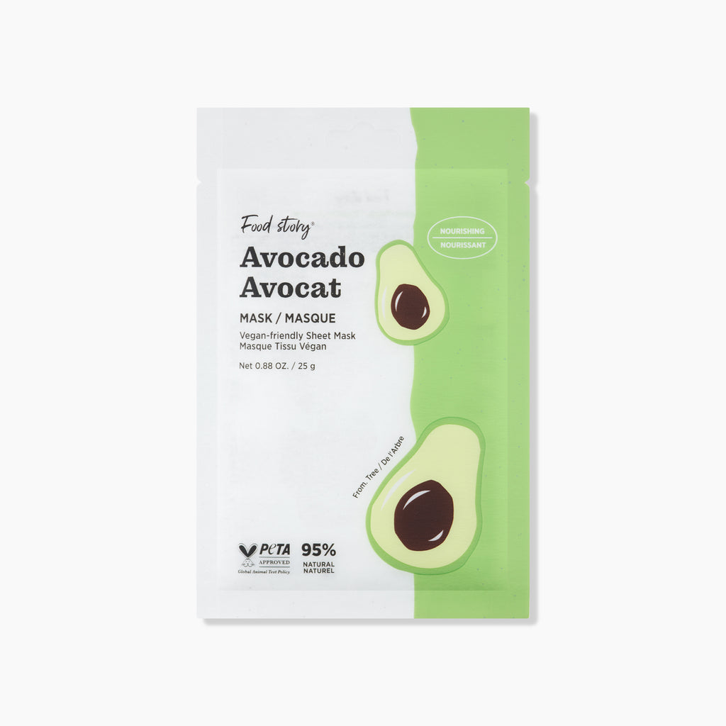 Food Story Avocado Sheet Mask